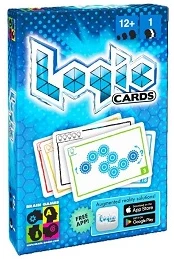 Logic cards zestaw niebieski