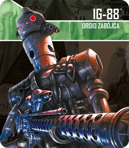 Star Wars Imperium Atakuje IG 88 Droid Zabójca