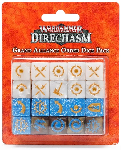 Warhammer Underworlds Grand Alliance Order Dice Pack