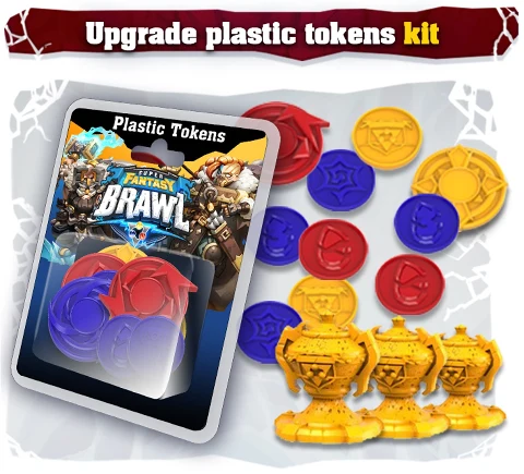 Super Fantasy Brawl Upgrade Plastic Tokens Kit