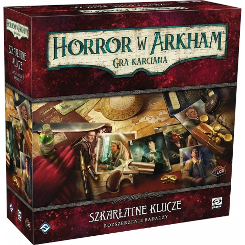 Horror w Arkham LCG Szkarłatne klucze Rozszerzenie badaczy
