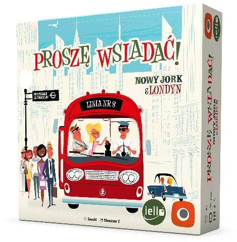 Proszę wsiadać Nowy Jork i Londyn