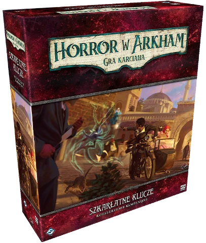 Horror w Arkham LCG Szkarłatne klucze Rozszerzenie kampanijne, zdjęcie 2