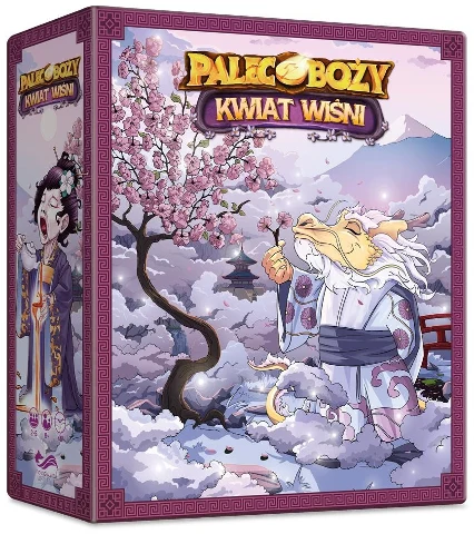 Palec boży Kwiat wiśni
