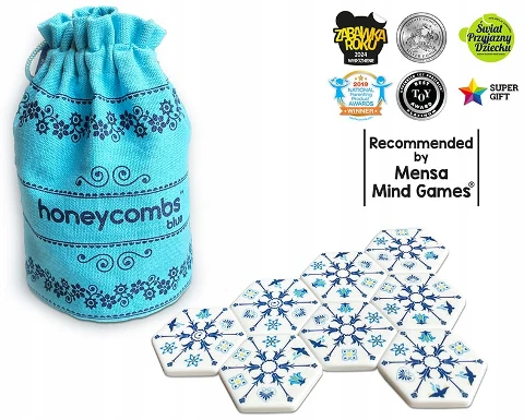 Honeycombs Blue plastry miodu, zdjęcie 4