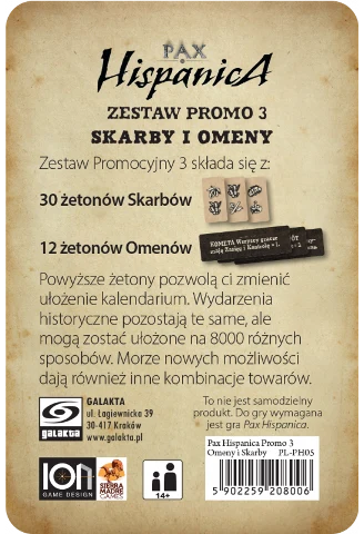 Pax Hispanica Omeny i Skarby zestaw promo, zdjęcie 3