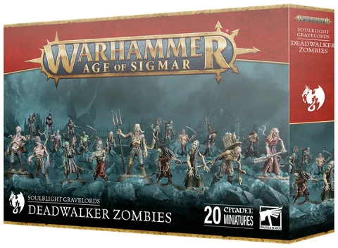 Age of sigmar Soulblight Gravelords Deadwalker Zombies