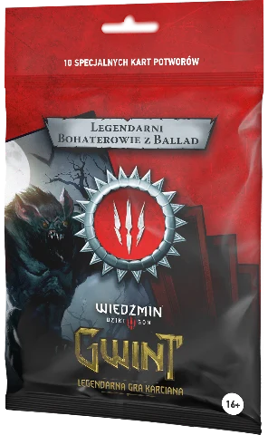Gwint Legendarni bohaterowie z ballad Potwory
