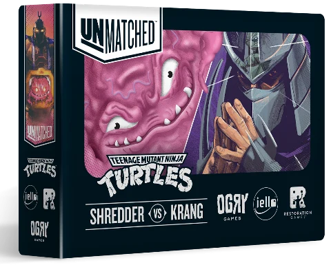 Unmatched TMNT Shredder kontra Krang