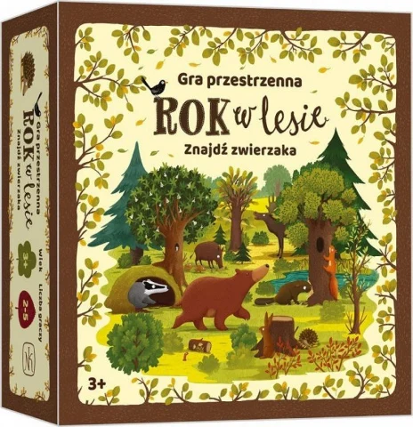 Rok w lesie Znajdź zwierzaka, zdjęcie 3