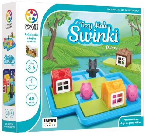 Smart Games Trzy Małe Świnki, zdjęcie 5