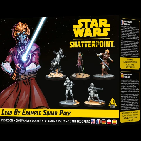 Star Wars Shatterpoint Świeć przykładem Zestaw oddziału, zdjęcie 2