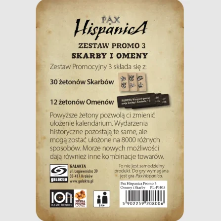 Pax Hispanica Omeny i Skarby zestaw promo, zdjęcie 4