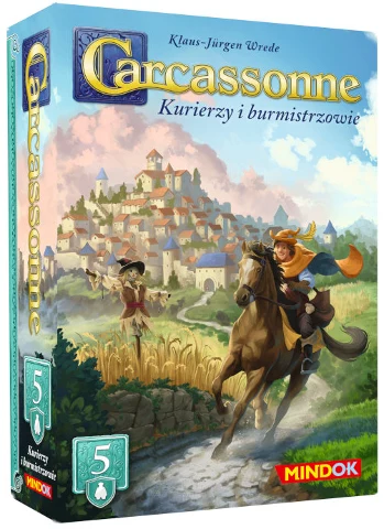 Carcassonne Edycja 3 5 Kurierzy i burmistrzowie, zdjęcie 6