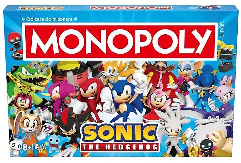 Monopoly Sonic the Hedgehog, zdjęcie 2