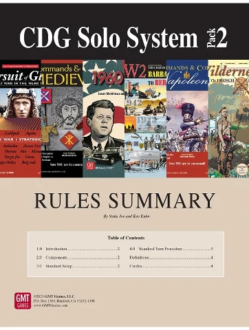 CDG Solo System pack 2