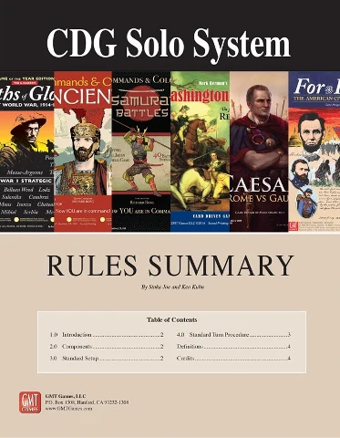 CDG Solo System