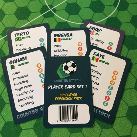 Counter Attack Player cards set 1