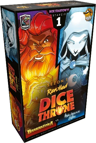 Dice Throne Starcie 1 Barbarzyńca vs Księżycowa Elfka, zdjęcie 8