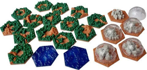 Terraformacja Marsa Amazonis Planitia 3D Tiles, zdjęcie 3