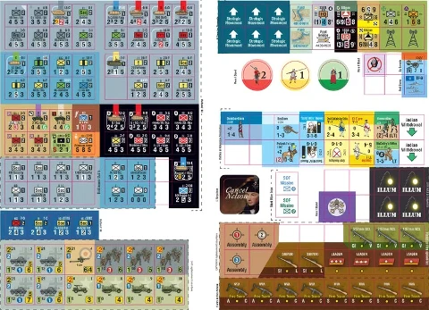 GMT Errata Counter Sheet 2025