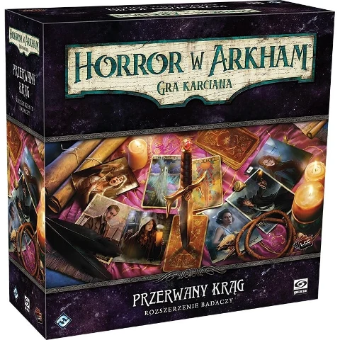 Horror w Arkham LCG Przerwany Krąg Rozszerzenie Badaczy