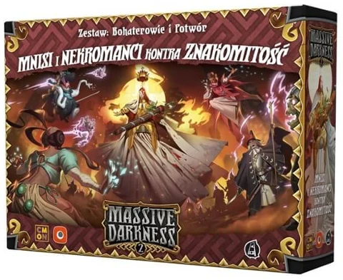 Massive Darkness 2 Mnisi i Nekromanci vs Znakomity Zestaw, zdjęcie 2