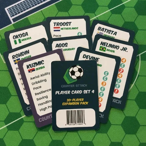 Counter Attack Player cards set 4