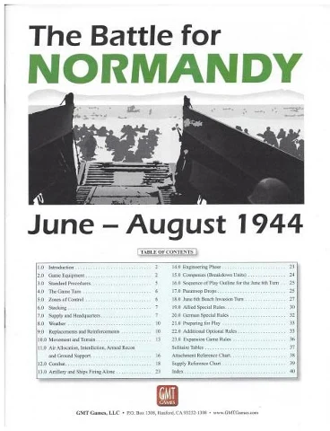 The Battle for Normandy Expansion June August 1944