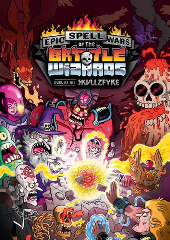 Epic Spell Wars of the Battle Wizards Duel at Mt Skullzfyre
