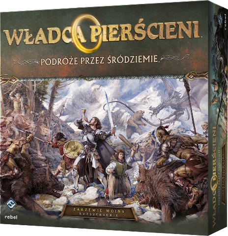 Władca Pierścieni Podróże przez Śródziemie Zarzewie wojny