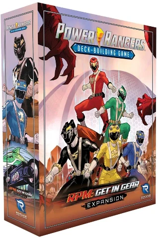 Power Rangers Deck Building Game RPM Get in Gear
