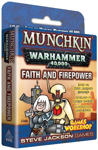 Munchkin Warhammer 40.000 Wiara i Oręż