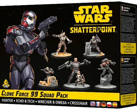 Star Wars Shatterpoint Jednostka klonów 99 Parszywa zgraja