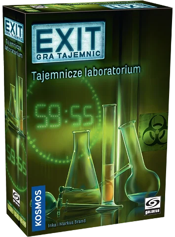 EXIT Gra tajemnic Tajemnicze laboratorium
