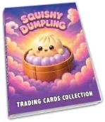 Album do kolekcjonowania kart dumpling