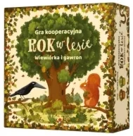 Rok w lesie Wiewiórka i gawron