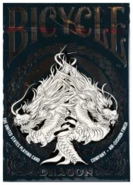 Karty Dragon White Premium