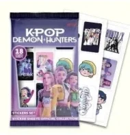 K Pop Demon Hunters Saszetka z kartami 18 szt
