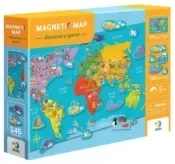 Gra magnetyczna mapa świata