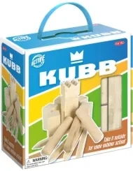 Kubb w kartonowym pudełku