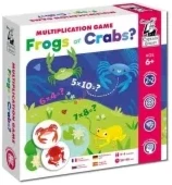 Captain Smart Frogs or Crabs Multiplication Game