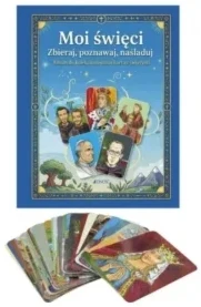 Moi święci Zbieraj poznawaj naśladuj Album do kolekcjonowania kart ze świętymi