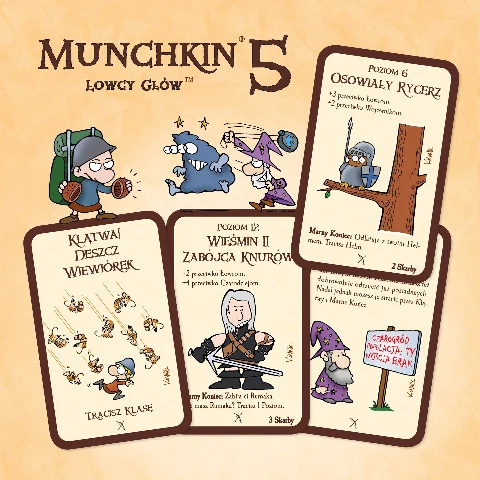 Munchkin 5 Łowcy Głów, zdjęcie 3
