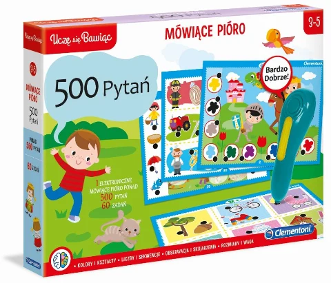 Mówiace Pióro 500 pytań Liczby