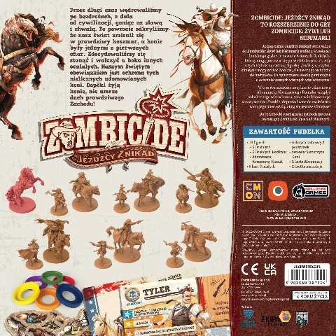 Zombicide Żywi lub Nieumarli Jeźdźcy Znikąd, zdjęcie 5