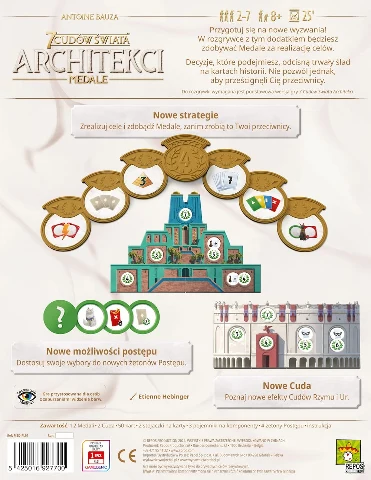 7 Cudów Świata Architekci Medale, zdjęcie 8