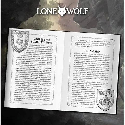 Lone Wolf 1 Ucieczka z mroku Księga I serii Kai, zdjęcie 3