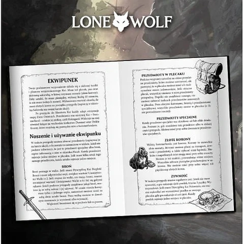 Lone Wolf 1 Ucieczka z mroku Księga I serii Kai, zdjęcie 4