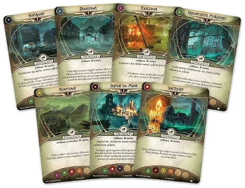 Horror w Arkham LCG Zatopione miasto, zdjęcie 3
